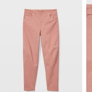 Club Monaco tea dyed jeans